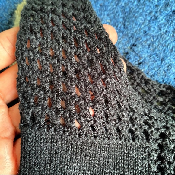 🖤 CHELSEA & THEODORE BLACK KNIT CLASSIC SUMMER TANK TOP! - Picture 8 of 9